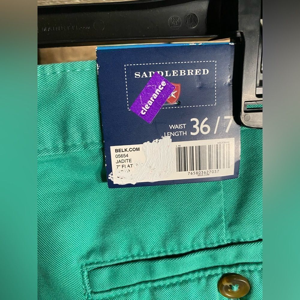 Teal shorts - Picture 3 of 8